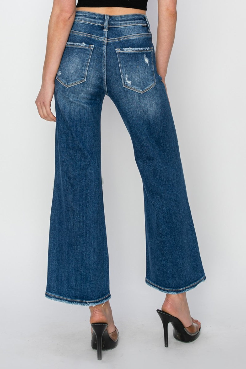 Wide Leg Crop Jeans