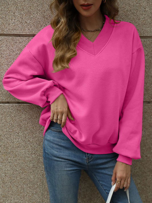 V-Neck Sweatshirt