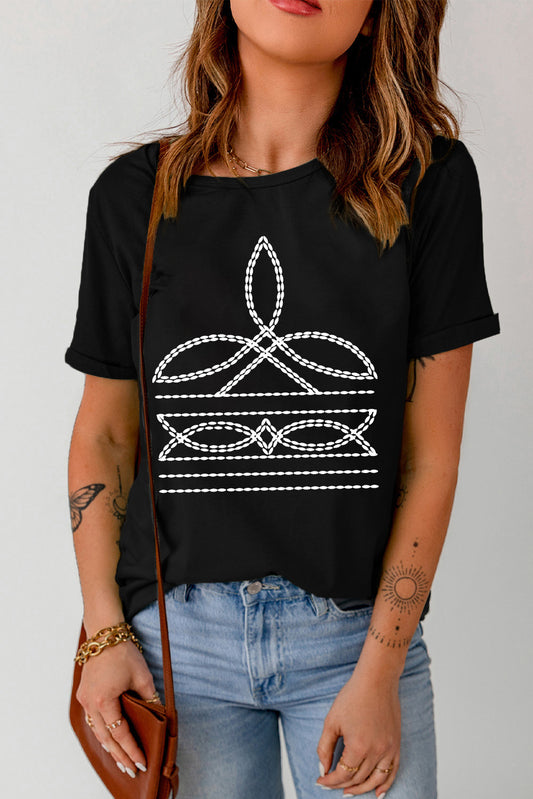 Boot Stitch T-Shirt